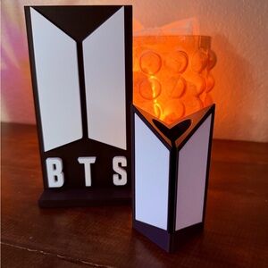 BTS Army Plaque and Cradle ver. 4 3D printed